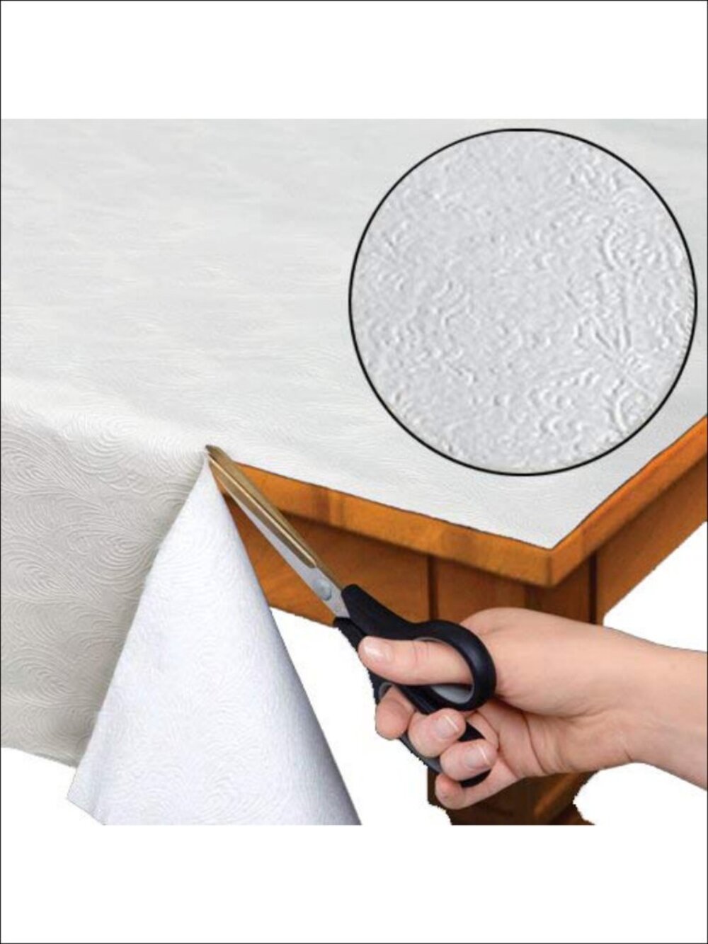 Quilted Heavy Duty Table Pad Protector Flannel Backing Cut to Fit Heat Resistant